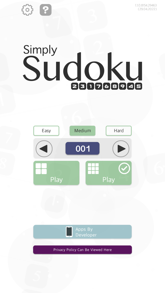 Simply Sudoku