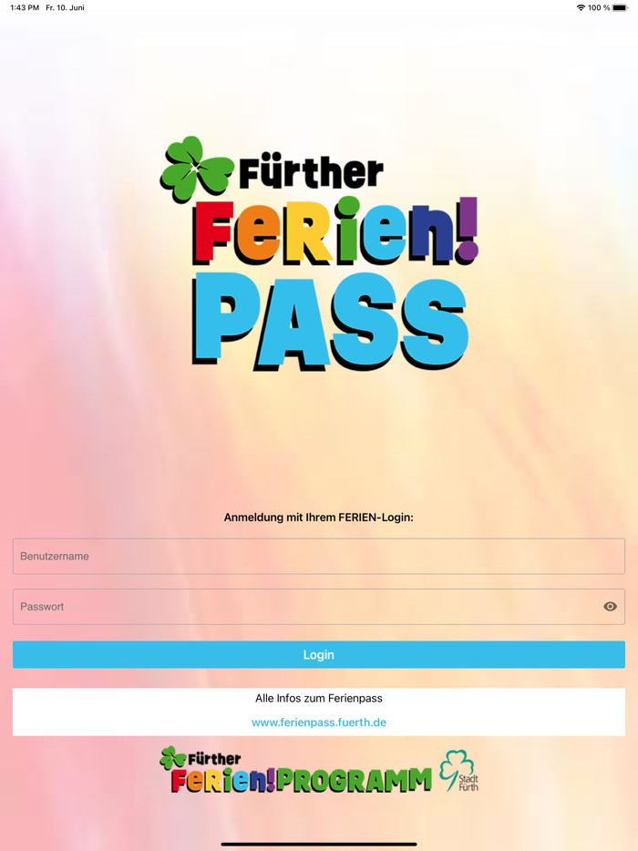 Fürther Ferienpass