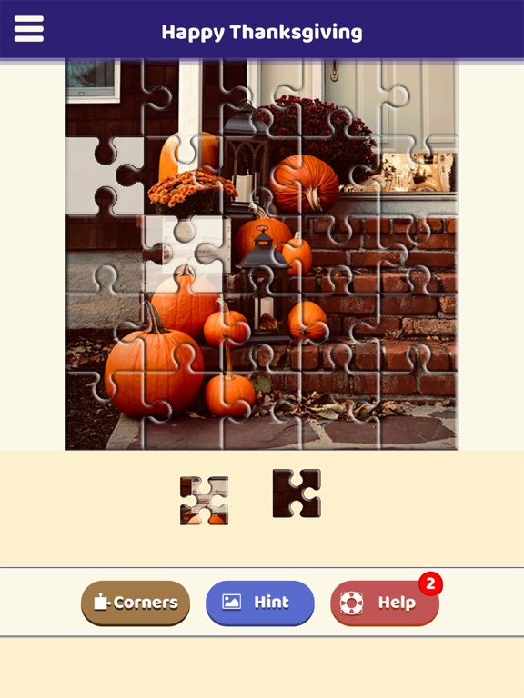 Happy Thanksgiving Puzzle screenshot 3
