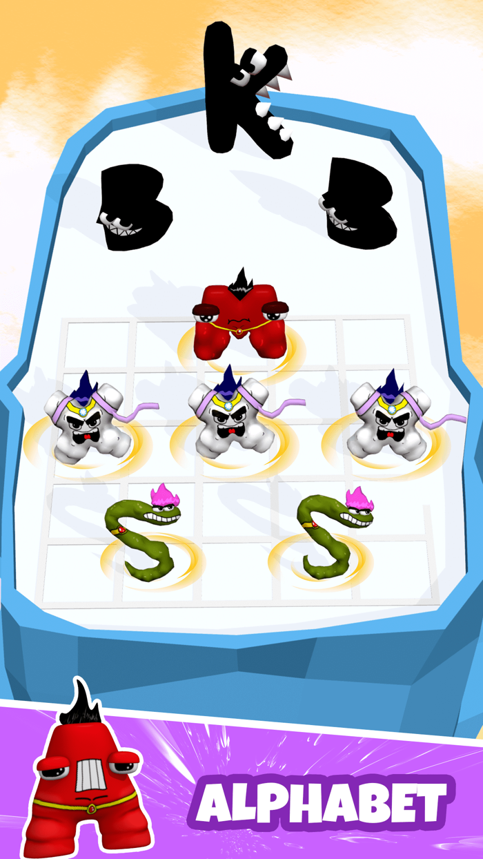 Merge Super Alphabet Vs F Lore