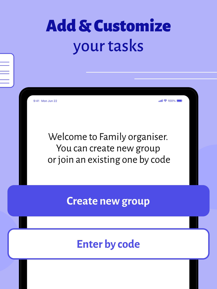 Daily Organizer Family Life