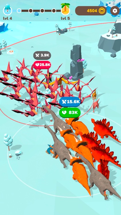 Dinosaur Merge Battle