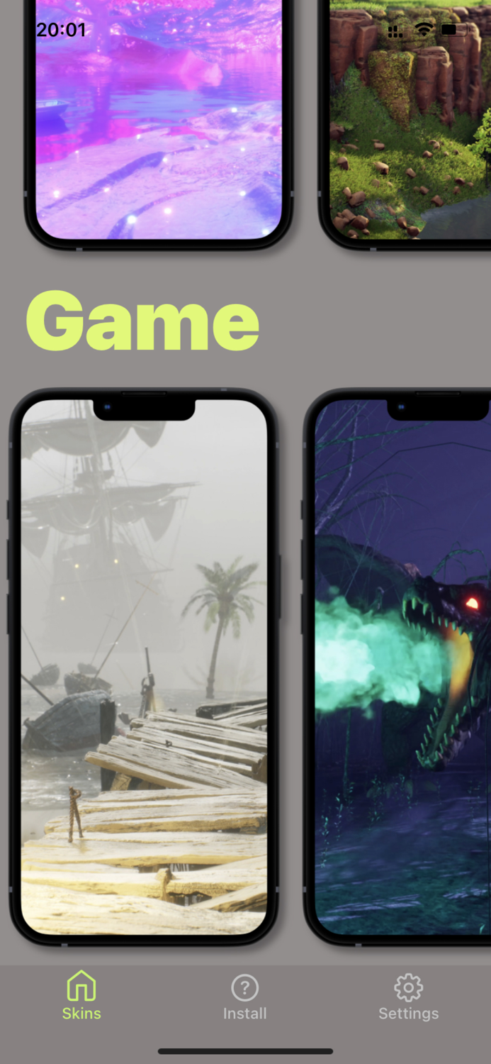 Live charging wallpapers