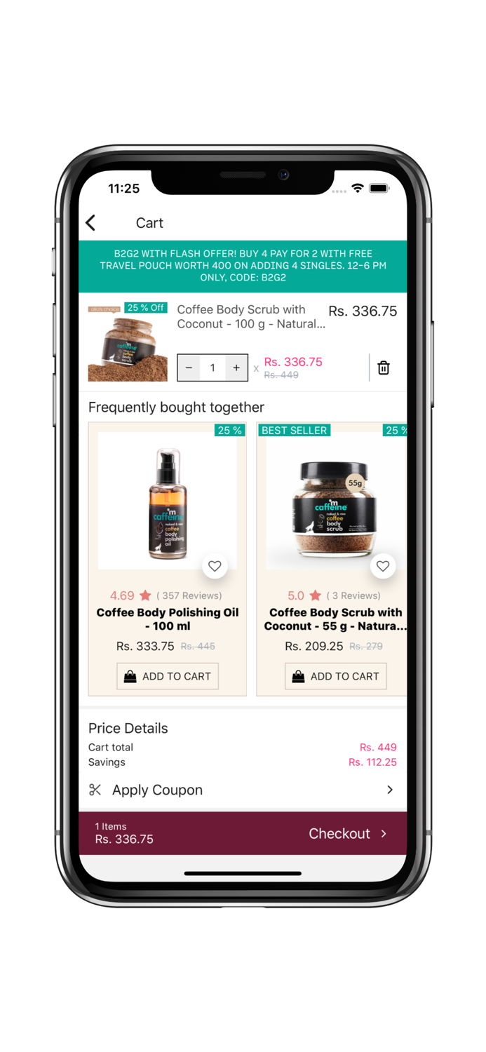 mCaffeine Natural Skin Care