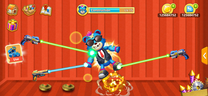 Attack Angry Monster-Angry Hit