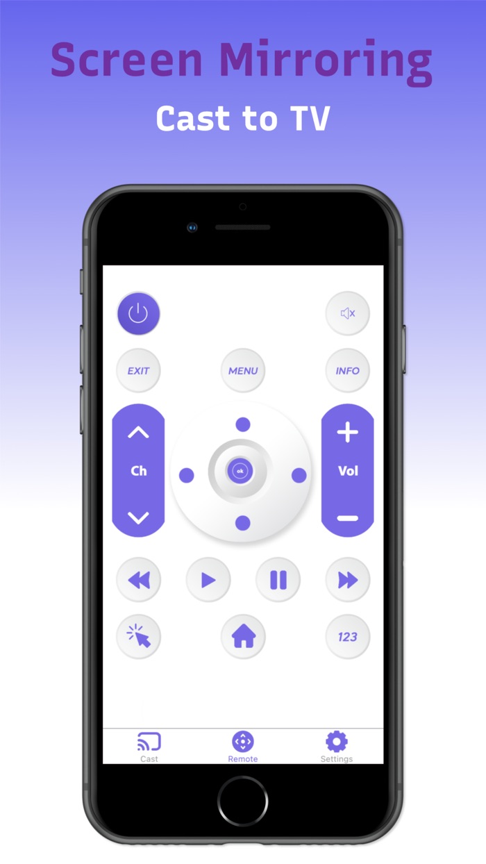 Screen Mirroring  Cast to TV