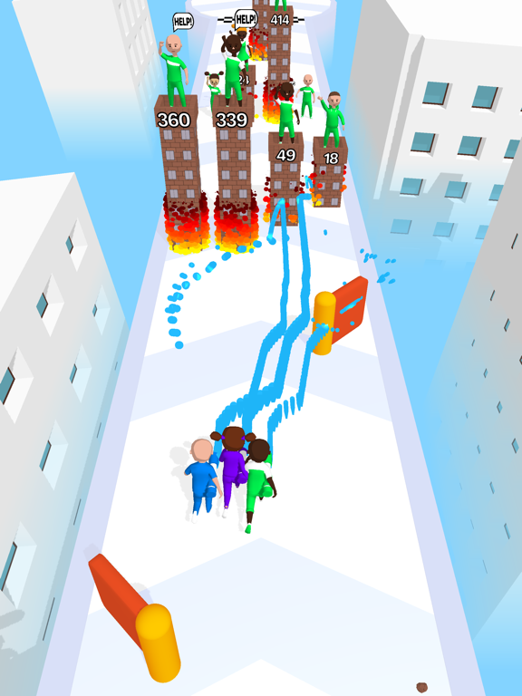 Fire Runner 3D screenshot 3