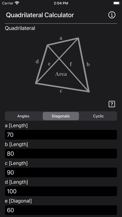 Quadrilateral Calculator screenshot 4