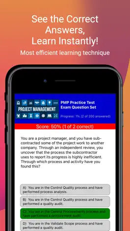 Game screenshot PMP Practice Test Exam hack