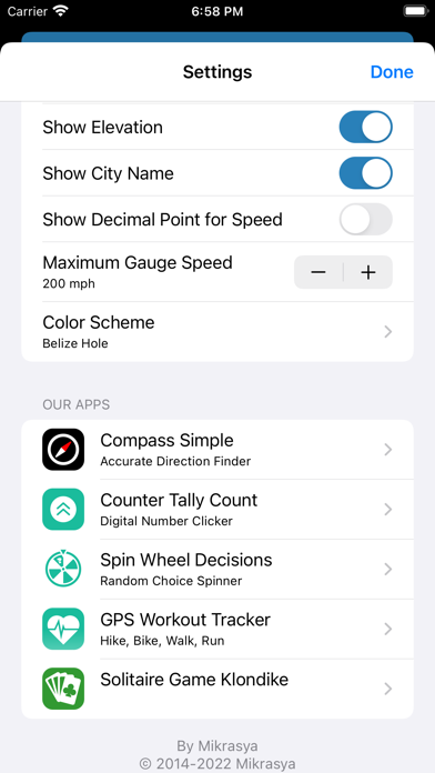 Speedometer Simple iphone images
