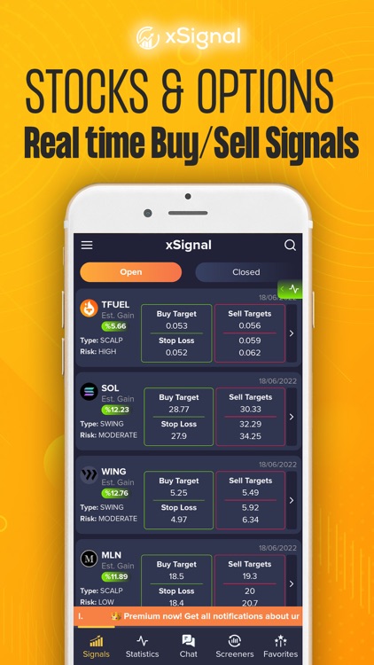 Trade Signals  Live Buy / Sell