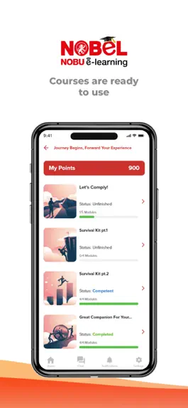 Game screenshot NOBeL (NOBU e-Learning) apk