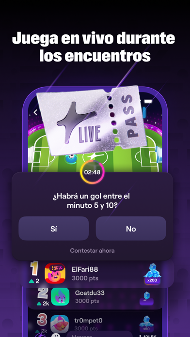 Omada - Deportes Social iPhone Capturas de pantalla