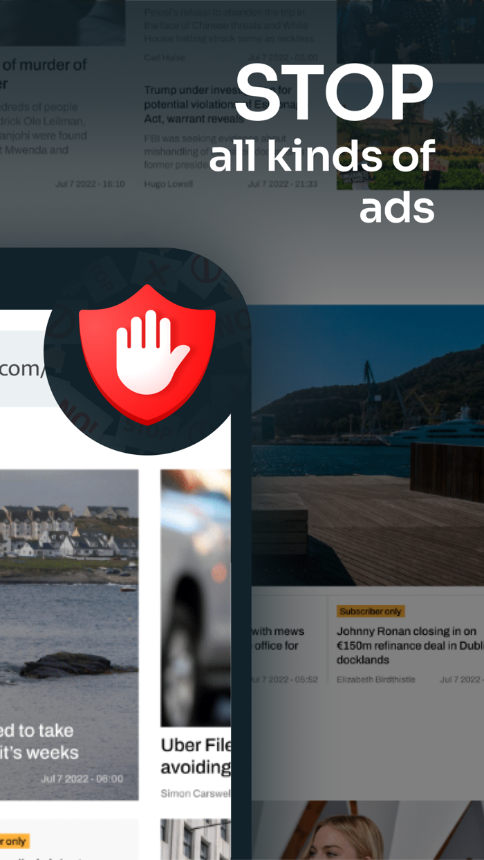 AdBlock - Ads  Sites Blocker