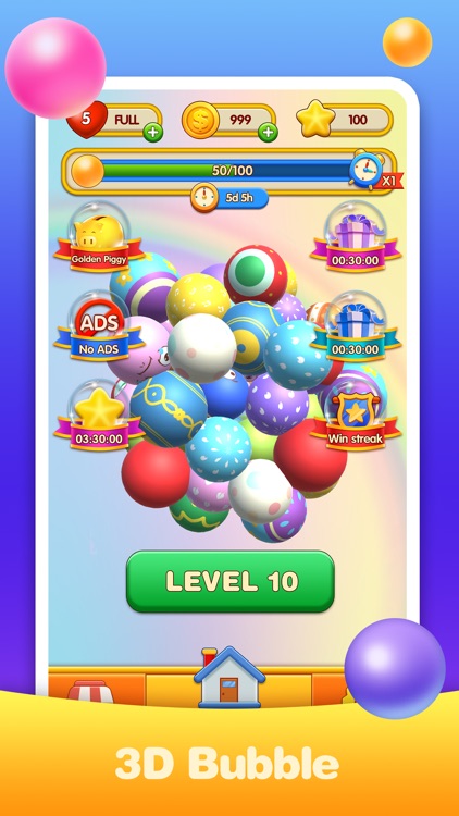 Bubble Match 3D - Color World screenshot-3