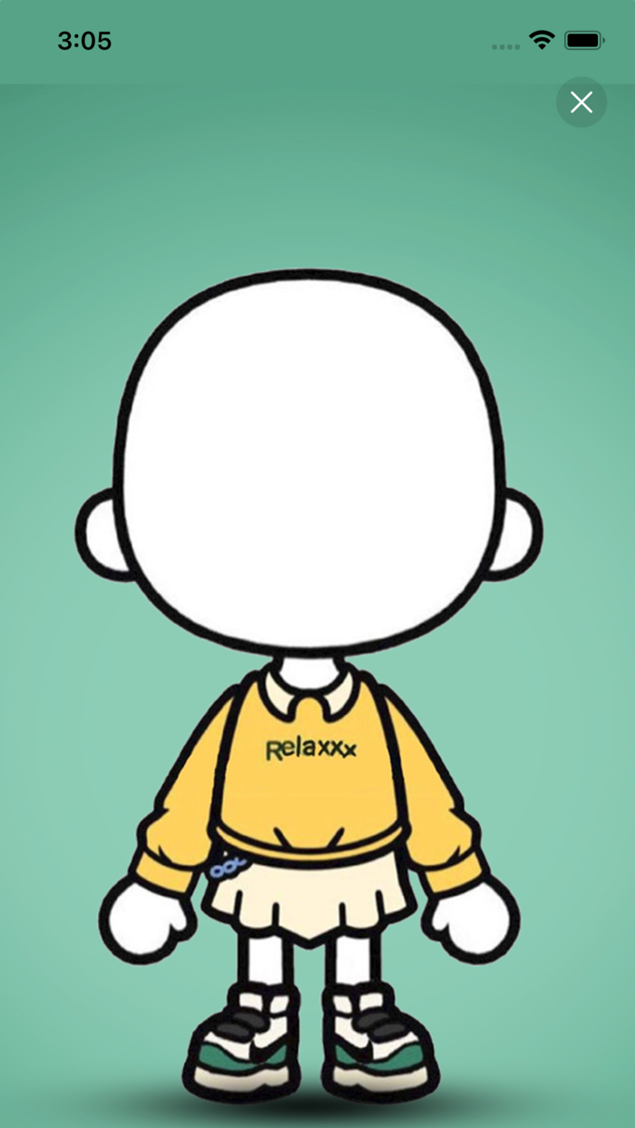 Characters Toca Outfit HD