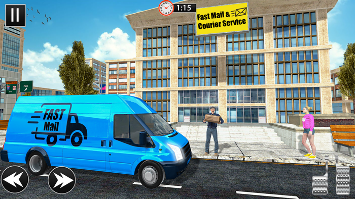 Fast Mail Van Courier Games