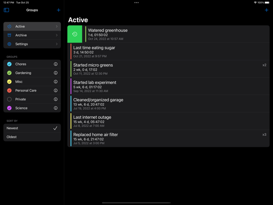 Screenshot #4 pour Since When?
