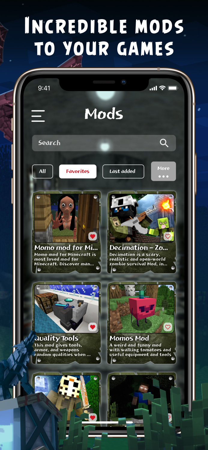 Momo Mods Skins for Minecraft