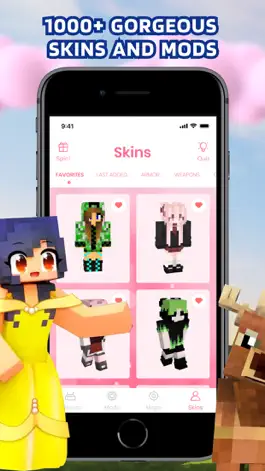 Game screenshot Girl Mods Skins for Minecraft mod apk