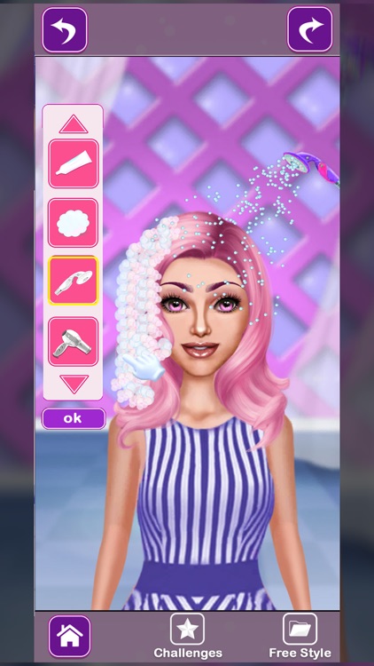 Girls Hair Salon Makeover Game screenshot-4