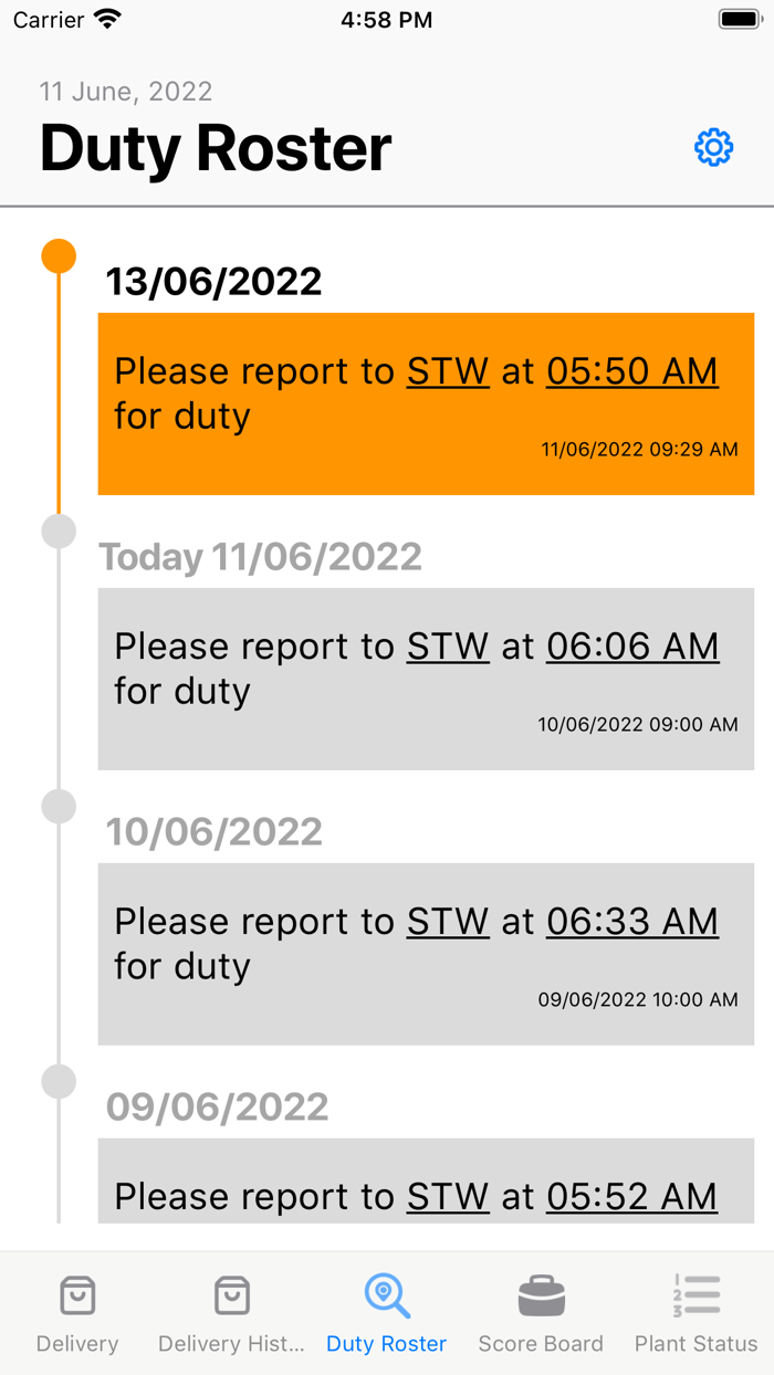 Alliance E-DOCKET Driver App