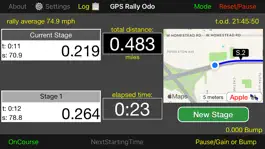 Game screenshot GPS Rally Odometer mod apk