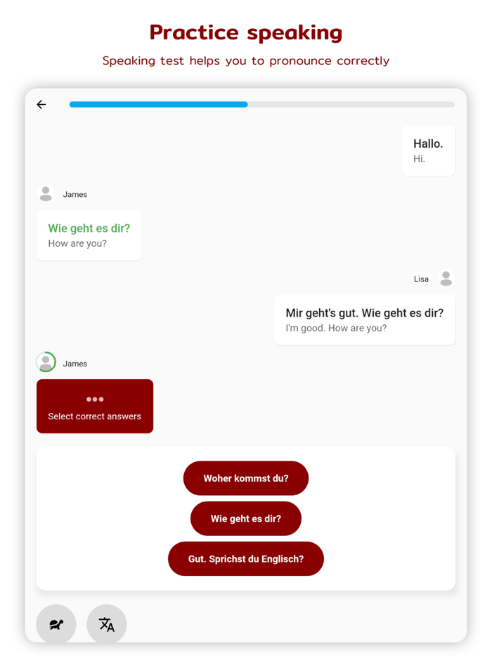 iVoca German Speak  Listen