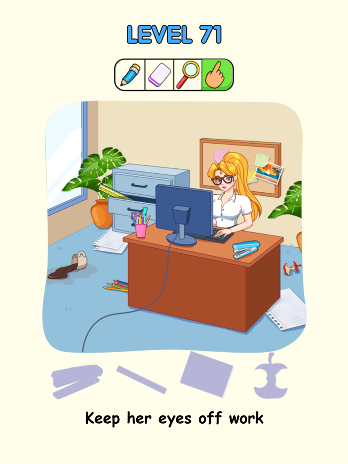 Naughty Puzzle Brain Out Test