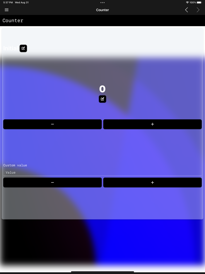 Counter Mania and Tally Score