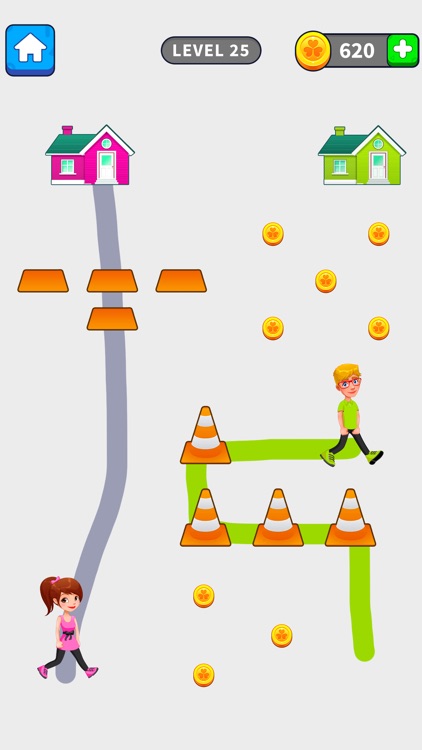 Draw To Home Puzzle Game screenshot-6