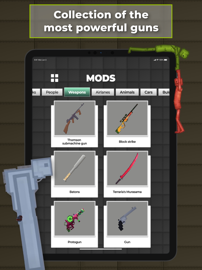 Mods for Melon Playground 3D