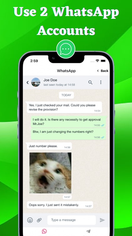 Dual Messenger for Web WA & TG screenshot-3