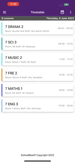 Game screenshot SchoolBase Parent apk