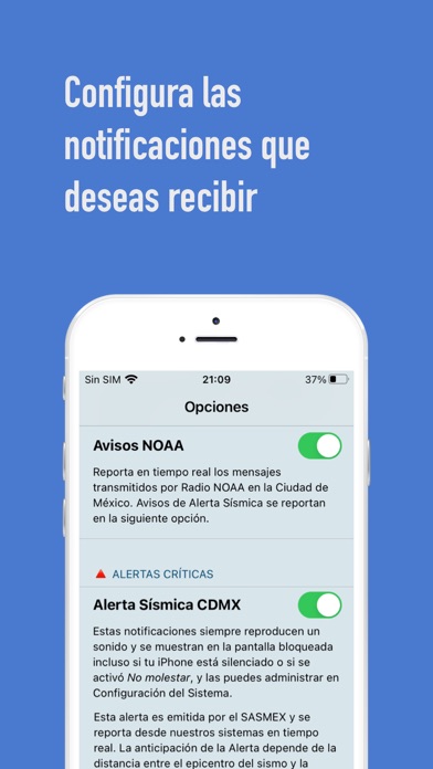 Alerta Sísmica DF screenshot1