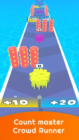 Game screenshot Count Race 3D :  Fun Crowd apk