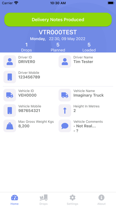 Screenshot 2 of Delivery 3000 App
