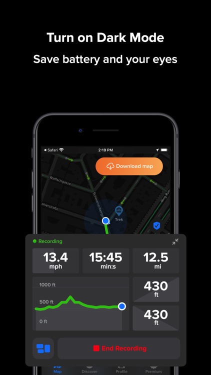 Bikemap - Cycling Map & GPS screenshot-6