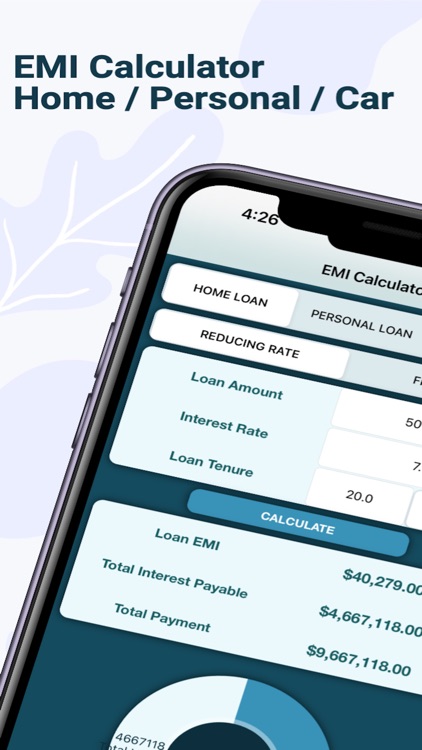 EMI Calculator Home/Car/persnl