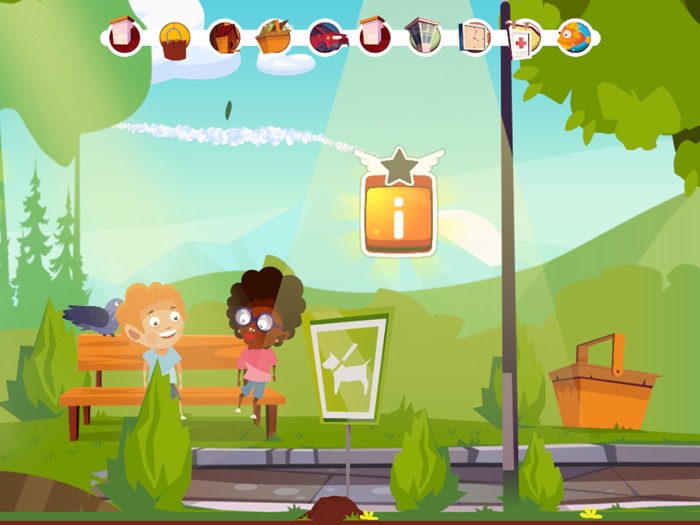 Umweltspiel für Kinder