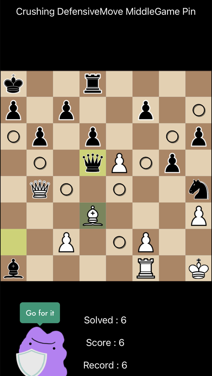 DefenseMong - Chess tatics