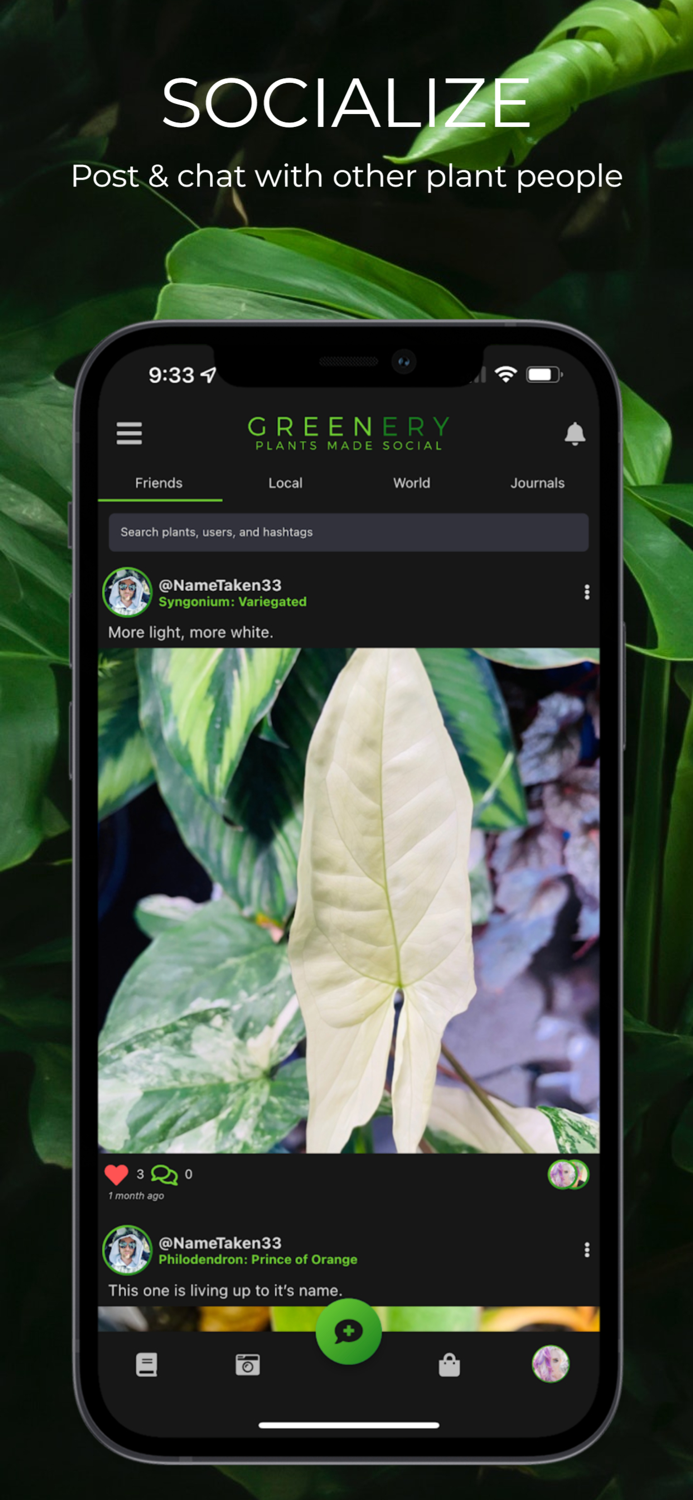 Greenery Plants Made Social