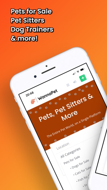 WannaPet - App for Pet Lovers