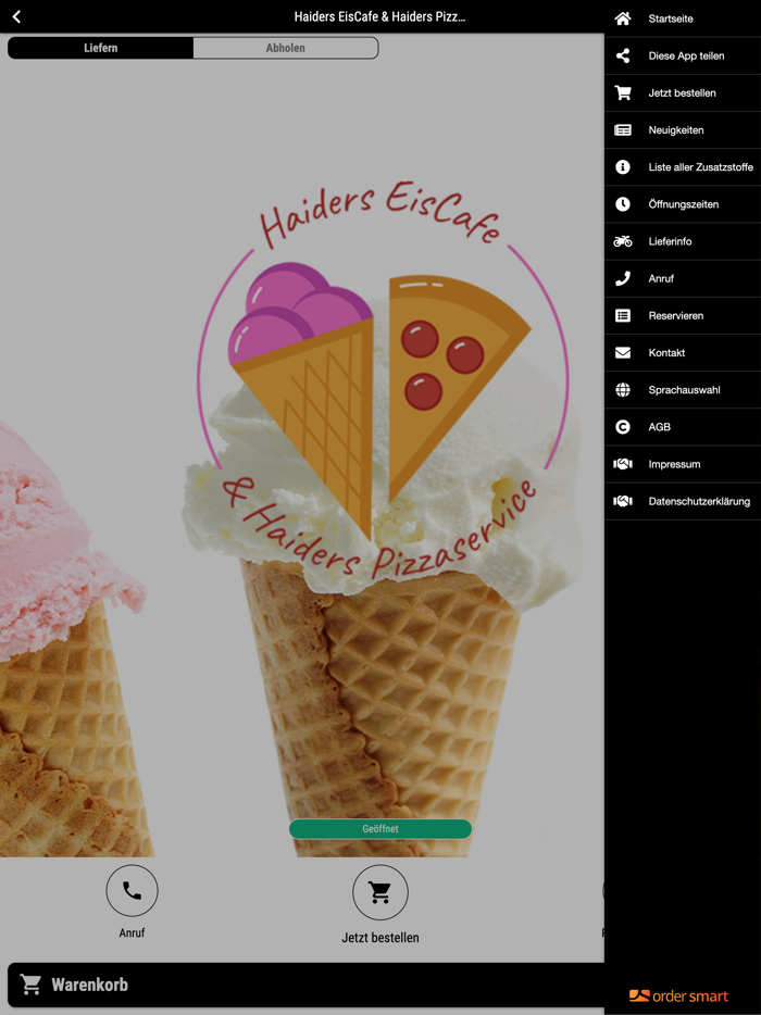 Haiders Eis und Pizzaservice
