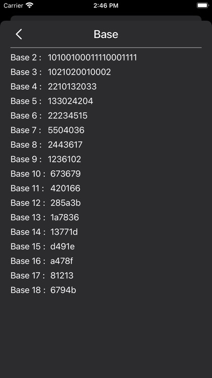 Bin Oct Dec Hex Calculator screenshot-9