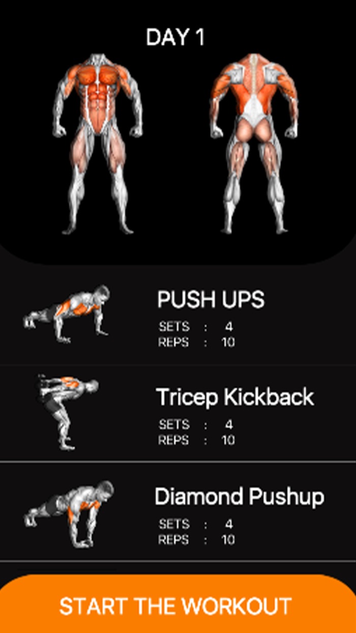 Workout planner - Home Workout