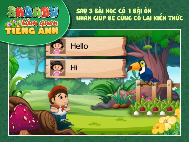 Bababy: Làm quen Tiếng Anh