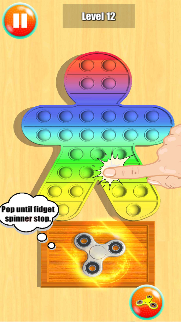 Fidget Toys Popit Trading 3D