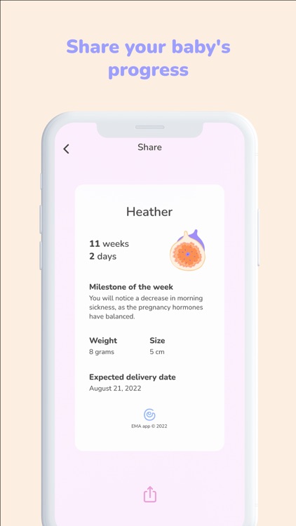 EMA - Pregnancy app + tracker screenshot-6