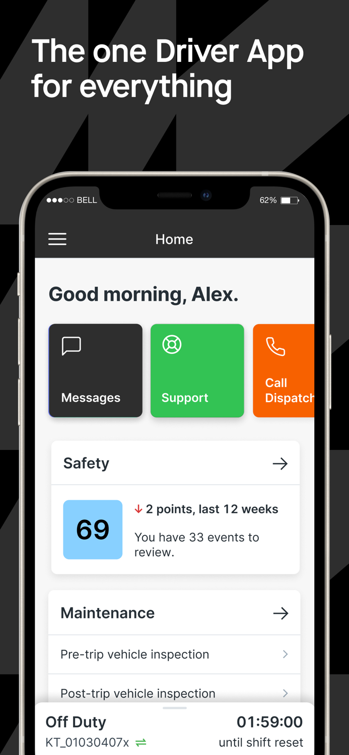 Motive Driver ex KeepTruckin
